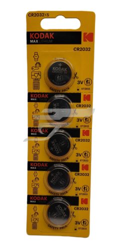 Kodak Ultra Lithium Gombelem CR2032 3V ,