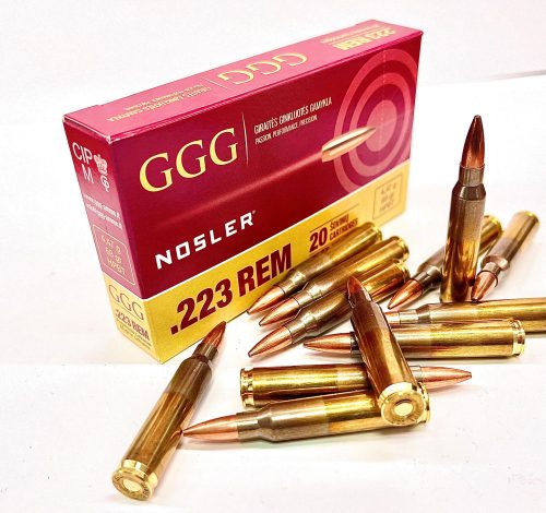 ,223 Rem. GGG FMJ 69 gr  Nosler HPBT ,          Lőszer