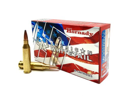 ,243 Win. Hornady Interlock 100 gr. 8047 .    American Whitetail Puskalőszer