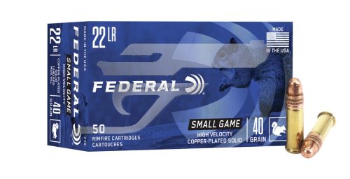 ,22 IfB. Federal Copper Plated 40gr 710 .         1240FPS   50 db./doboz