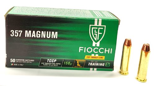 ,357 Magnum Fiocchi TCCP 158gr FI713576 .                    Ólommentes Lőszer