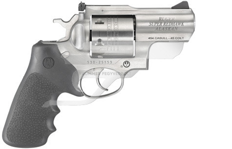 Ruger Super Redhawk Alaskan 05301 .   2 1/2"cső, Rozsdamentes ,454 Casul