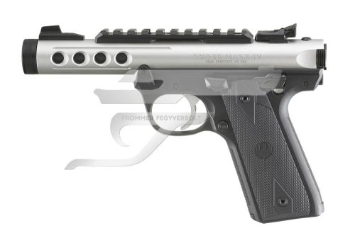 Ruger Mark IV 22/45 Lite Ezüst 43945 , 22Lr 4,40" cső 10+1 lőszeres tár ÚJ