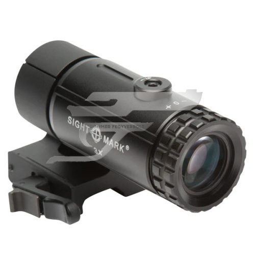 SightMark Magnifier T-3 fekete red dot nagyító, gyorsoldású 3x nagyítás